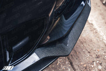 Load image into Gallery viewer, BMW X5 G05 M Sport Carbon Fibre Front Splitter / Front Lip Spoiler (2018+) - CFRP 2x2 Twill, Competition Style
