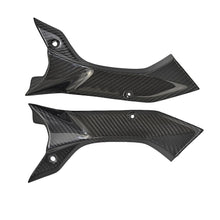 Load image into Gallery viewer, Pre-preg Carbon Fibre Carbon Cockpit Inner Panels for Yamaha R6 2017-2022
