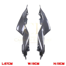 Load image into Gallery viewer, Pre-preg Carbon Fibre Carbon Side Panels B for Yamaha R7 2022-Present
