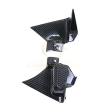 Load image into Gallery viewer, Pre-preg Carbon Fibre Dash Panel Side Covers for Yamaha R1 2020-2024
