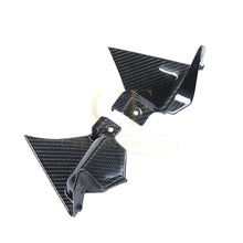 Load image into Gallery viewer, Pre-preg Carbon Fibre Dash Panel Side Covers for Yamaha R1 2020-2024

