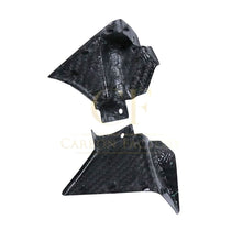 Load image into Gallery viewer, Pre-preg Carbon Fibre Dash Panel Side Covers for Yamaha R1 2020-2024
