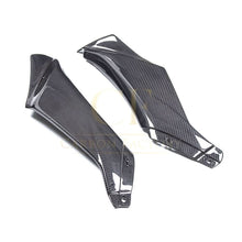 Load image into Gallery viewer, Pre-preg Carbon Fibre Dashboard Side Panel Covers for Yamaha R1 2020-2024
