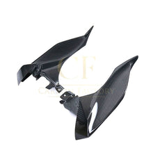 Load image into Gallery viewer, Pre-preg Carbon Fibre Front Dash Panel Side Covers for Yamaha R1 2020-2024
