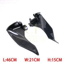 Load image into Gallery viewer, Pre-preg Carbon Fibre Front Dash Panel Side Covers for Yamaha R1 2020-2024
