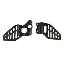 Load image into Gallery viewer, Pre-preg Carbon Fibre Heel Plates for Yamaha R6 2008-2015
