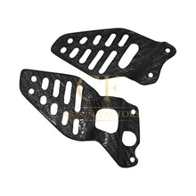 Load image into Gallery viewer, Pre-preg Carbon Fibre Heel Plates for Yamaha R6 2008-2015
