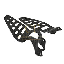 Load image into Gallery viewer, Pre-preg Carbon Fibre Heel Plates for Yamaha R6 2008-2015
