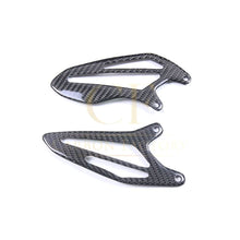 Load image into Gallery viewer, Pre-preg Carbon Fibre Rear Heel Plates for Yamaha R7 2022-Present
