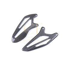 Load image into Gallery viewer, Pre-preg Carbon Fibre Rear Heel Plates for Yamaha R7 2022-Present
