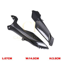 Load image into Gallery viewer, Pre-preg Carbon Fibre Seat Lower Side Panels for Yamaha R7 2022-Present
