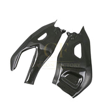 Load image into Gallery viewer, Pre-preg Carbon Fibre Swingarm Covers Protectors for Yamaha R1 2015-2024
