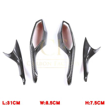 Load image into Gallery viewer, Pre-preg Carbon Fibre Tank Side Fairings for Yamaha R1 2020-2024
