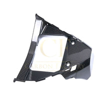 Load image into Gallery viewer, Pre-preg Carbon Fibre V-Panel Radiator Guard for Yamaha R1 2015-2019
