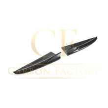 Load image into Gallery viewer, Carbon Fibre Rear Bumper Spats for Mercedes W205 C Class AMG &amp; C63 15-21
