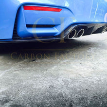 Load image into Gallery viewer, 3D Style Carbon Fibre Rear Diffuser for BMW F80 M3 F82 F83 M4 14-20
