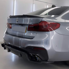Load image into Gallery viewer, 3D Style Carbon Fibre Rear Diffuser for BMW G30 G31 5 Series M Sport 17-23
