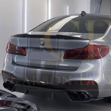 Load image into Gallery viewer, 3D Style Carbon Fibre Rear Diffuser for BMW G30 G31 5 Series M Sport 17-23
