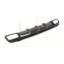 Load image into Gallery viewer, AMG Style Carbon Fibre Rear Diffuser for Mercedes Benz X156 GLA45 13-16

