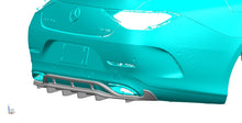 Load image into Gallery viewer, Brabus Style Carbon Fibre Rear Diffuser for Mercedes Benz C257 CLS 19-Present
