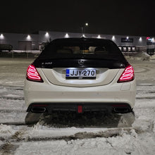 Load image into Gallery viewer, Brabus Style Carbon Fibre Rear Diffuser for Mercedes Benz W222 S Class Saloon 14-17
