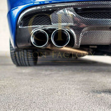 Load image into Gallery viewer, Carbon Fibre Quad Exhaust Rear Diffuser for BMW E82 E88 1 Series 04-13
