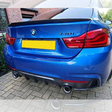 Load image into Gallery viewer, Carbon Fibre Rear Diffuser Dual Exhaust for BMW F32 F33 F36 4 Series 14-20
