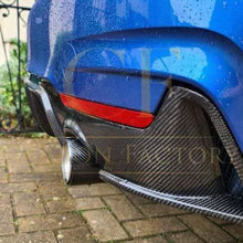 Load image into Gallery viewer, Carbon Fibre Rear Diffuser Dual Exhaust for BMW F32 F33 F36 4 Series 14-20
