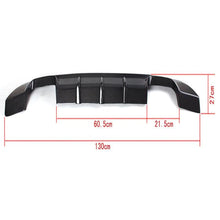 Load image into Gallery viewer, Carbon Fibre Rear Diffuser Quad Exhaust for BMW E92 E93 3 Series 07-13
