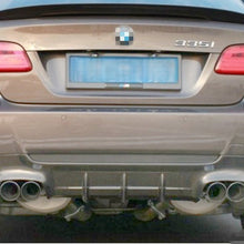 Load image into Gallery viewer, Carbon Fibre Rear Diffuser Quad Exhaust for BMW E92 E93 3 Series 07-13
