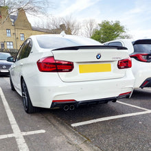 Load image into Gallery viewer, Carbon Fibre Rear Diffuser Twin Exhaust for BMW F30 F31 3 Series 12-19
