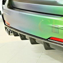 Load image into Gallery viewer, Carbon Fibre Rear Diffuser Twin Exhaust for BMW F30 F31 3 Series 12-19
