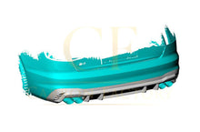 Load image into Gallery viewer, CF Style Pre-Preg Carbon Fibre Rear Diffuser for Audi A4 B9 S Line &amp; S4 19-22
