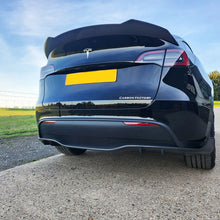 Load image into Gallery viewer, CS Style Carbon Fibre Rear Diffuser for Tesla Model Y 19-24
