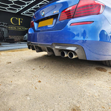 Load image into Gallery viewer, DTM Style Carbon Fibre Rear Diffuser for BMW F10 M5 10-17
