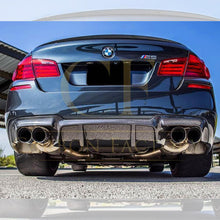 Load image into Gallery viewer, DTM Style Carbon Fibre Rear Diffuser for BMW F10 M5 10-17
