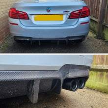 Load image into Gallery viewer, DTM Style Carbon Fibre Rear Diffuser for BMW F10 M5 10-17
