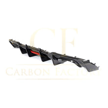 Load image into Gallery viewer, LED Carbon Fibre Rear Diffuser for Audi A3 S Line Hatchback S3 17-19
