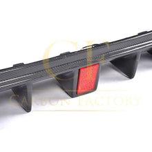 Load image into Gallery viewer, LED Style Carbon Fibre Rear Diffuser for Mercedes W213 E Class Saloon 16-18
