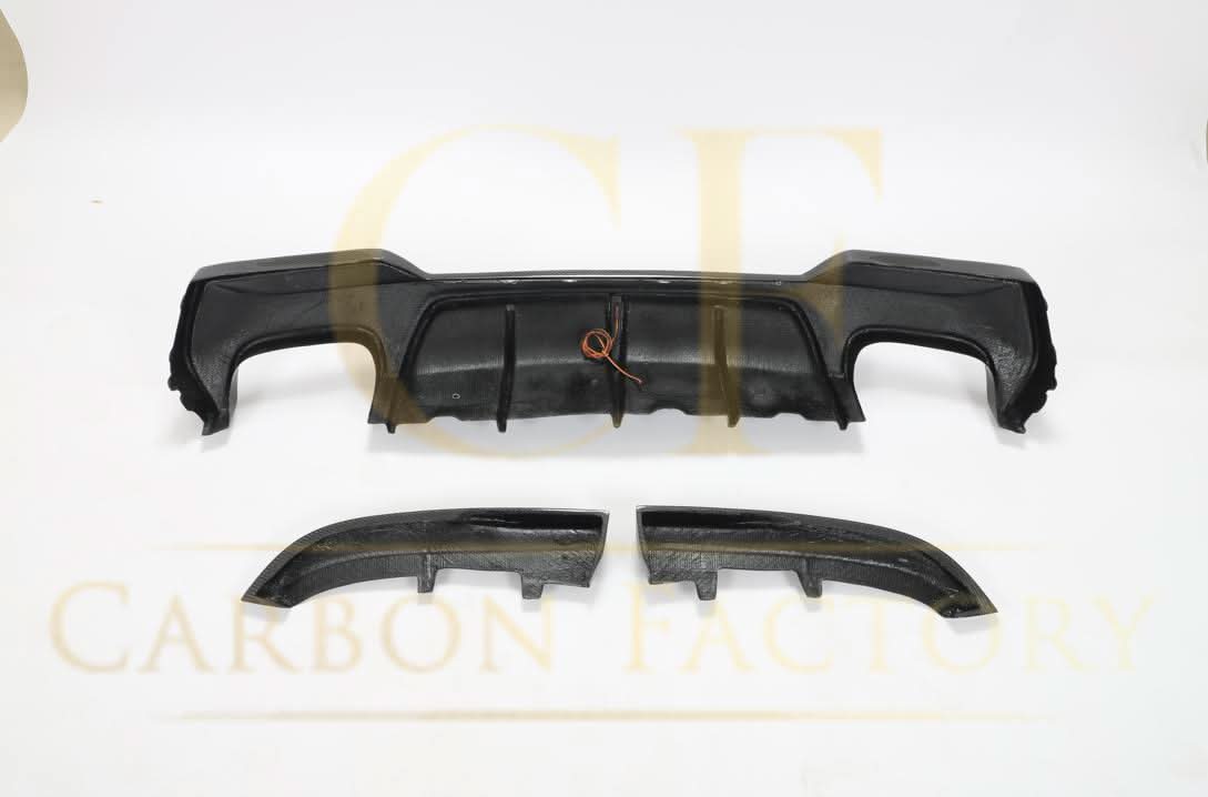 LED Style Pre-Preg Carbon Fibre Rear Diffuser for BMW 4 Series G22 G23