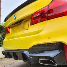Load image into Gallery viewer, M5 Style Carbon Fibre Rear Diffuser for BMW G30 G31 5 Series M Sport 17-23
