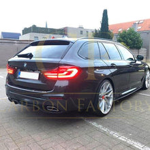 Load image into Gallery viewer, MP Style Carbon Fibre Rear Diffuser 2 Pieces for BMW G30 G31 5 Series M Sport 17-23
