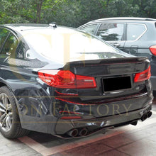 Load image into Gallery viewer, MP Style Carbon Fibre Rear Diffuser 2 Pieces for BMW G30 G31 5 Series M Sport 17-23
