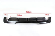 Load image into Gallery viewer, MP Style Carbon Fibre Rear Diffuser Dual Exhaust for BMW F10 5 Series 10-17
