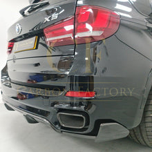 Load image into Gallery viewer, MP Style Carbon Fibre Rear Diffuser for BMW F15 X5 M Sport 13-18
