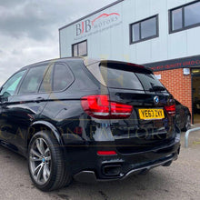Load image into Gallery viewer, MP Style Carbon Fibre Rear Diffuser for BMW F15 X5 M Sport 13-18
