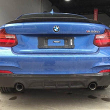 Load image into Gallery viewer, MP Style Carbon Fibre Rear Diffuser for BMW F22 2 Series M Sport 14-21

