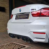 MP Style Carbon Fibre Rear Diffuser for BMW F80 M3 F82 F83 M4 14-20