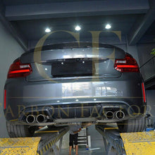 Load image into Gallery viewer, MP Style Carbon Fibre Rear Diffuser for BMW F87 F87C M2 16-21
