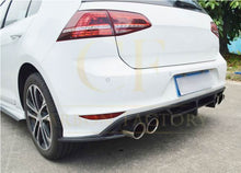 Load image into Gallery viewer, OS Style Carbon Fibre Rear Diffuser for VW Golf MK7 R 14-17
